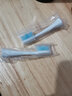 科蒂斯（KEDISI）電動(dòng)牙刷頭F4型號杜邦軟毛可替換刷頭電動(dòng)刷頭 清潔型-白色 3支 曬單實(shí)拍圖
