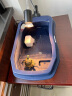 易萌乌龟缸带晒台塑料盆特大乌龟箱生态缸养龟专用乌龟晒背灯缸养龟箱盆池 实拍图