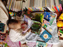英文原版 Little Faces百變臉譜系列  It's Party Time for Penguin  精裝立體變景書 兒童情緒繪本 綠山墻 曬單實(shí)拍圖