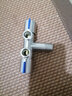 Rusalka不銹鋼一進(jìn)二出馬桶伴侶三角閥凈水器三通4分雙控雙出水雙開關(guān)馬桶分水器一分二快開水龍頭 雙控角閥 曬單實拍圖