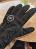 洛克兄弟騎行手套全指保暖秋冬季自行車(chē)摩托車(chē)電動(dòng)車(chē)長(cháng)指男女觸屏 抓絨觸屏款-(260g搖粒絨 防潑水) XL 曬單實(shí)拍圖