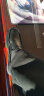 骆驼（CAMEL）皮鞋男商务休闲鞋真皮柔软舒适一脚蹬牛皮爸爸鞋男士套脚大码鞋子 G13A209177  黑色 38 实拍图