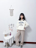 小豬彼特女童套裝2025秋季新款女大童時髦洋氣秋冬裝兒童春秋款衛(wèi)衣闊腿褲 15188咖色 120 cm 曬單實拍圖