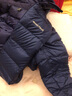 mont·bell 羽絨服男款冬季戶外高品質(zhì)800蓬鵝絨輕便保暖連帽外套 1101606 靛藍(lán)色 IND S 曬單實(shí)拍圖