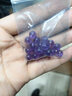 綠儂珠寶 紫水晶散珠圓珠熏衣草色水晶手串DIY手鏈配珠 直徑約7mm/單顆【濃郁紫】 曬單實拍圖