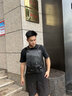 法萊阿瑪尼男士背包雙肩包男包皮質(zhì)書包大學(xué)生電腦包16英寸旅行背包男送老公 黑色316 42cm*30cm*15cm 曬單實拍圖