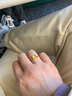 謝瑞麟（TSL） 黃金戒指開(kāi)口女款結(jié)婚蝴蝶結(jié)足金戒指YM678七夕禮物 約3.05克（工費(fèi)750元) 曬單實(shí)拍圖