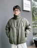 VIP飛行潮牌機能風冬季羽絨服男士短款加厚保暖面包服抗寒零下設計感外套潮牌 軍綠色 L 曬單實拍圖