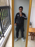 阿迪達(dá)斯（adidas）外套男裝 25秋季新款運動服時尚連帽休閑上衣透氣針織棉質(zhì)夾克男 經(jīng)典黑/刺繡logo/新到貨 M /175/96 曬單實拍圖