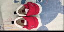卡特兔学步鞋男童秋季软底步前鞋 女宝宝婴儿包头鞋经典款XZ03红色12cm 实拍图