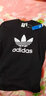 阿迪達斯（adidas）T恤女裝 2026夏季新款運動(dòng)服純棉透氣時(shí)尚潮流休閑舒適圓領(lǐng)短袖女 黑色/修身/束腰/建議拍大一碼 XL 曬單實(shí)拍圖