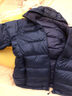 mont·bell 羽絨服男款冬季戶外高品質(zhì)800蓬鵝絨輕便保暖連帽外套 1101606 靛藍(lán)色 IND S 曬單實(shí)拍圖