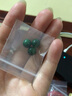 江浸月精品干青鐵龍生散珠緬甸翡翠玉珠子祖母綠DIY手鏈配件SN90 8毫米精挑（兩枚） 曬單實(shí)拍圖