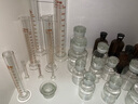 思齊（SiQi） 玻璃刻度廣口瓶 250ml500ml1000ml高硼硅耐高溫玻璃多規格 刻度廣口瓶1000ml 曬單實(shí)拍圖