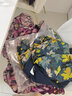PORTS寶姿 新品 女裝優(yōu)雅高腰直筒印花闊腿褲LN8P104HPP060 墨玉綠印花 XS (2) 曬單實(shí)拍圖