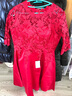 皮爾卡丹結(jié)婚敬酒服新娘晚禮服平時(shí)可穿2021酒紅色孕婦連衣裙小個(gè)子女針織 酒紅色 XL 曬單實(shí)拍圖