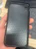 新爵 蘋果x手機殼玻璃鏡面iphone xs max xr液態硅膠防摔潮牌個性軟全包超薄男女款 亮黑色【鋼化玻璃背板】 適用蘋果XR【6.1英寸】 曬單實拍圖