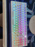 新盟X98PRO机械键盘蓝牙无线2.4G三模/有线单模RGB背光全键热插拔轴Gasket结构游戏办公 姹紫嫣-有线单模-RGB热插拔【TTC钢铁超人轴】 实拍图