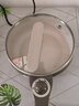 優(yōu)益 電煮鍋電炒鍋家用電熱多功能火鍋宿舍學(xué)生電煮鍋炒菜燉煮一體鍋不粘鍋火鍋 1.8L -Y-DJK1標配款 曬單實(shí)拍圖