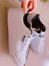 特步（XTEP）男鞋板鞋男春夏季韩版男士休闲鞋子户外跑步鞋低帮运动鞋小白鞋男 米白色 42 实拍图