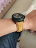征途適配沛納海瘋馬皮表帶PAM111真皮表帶男針扣441 359手表鏈配件 (黑色針扣)黃棕色瘋馬皮 26mm 曬單實(shí)拍圖