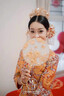 締晶新娘秀禾頭飾金色鳳冠中式結(jié)婚古裝流蘇發(fā)飾顯臉小秀禾服配飾大氣 頭飾+發(fā)釵+耳環(huán)（耳夾款） 曬單實(shí)拍圖
