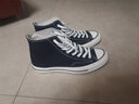 匡威（Converse）男鞋女鞋  黑白經(jīng)典款高幫帆布鞋常青款學(xué)生情侶運動(dòng)休閑鞋板鞋 高幫青色/1970s經(jīng)典 43 曬單實(shí)拍圖