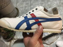 Onitsuka Tiger鬼塚虎休闲大中童鞋男女经典小白鞋MEXICO 66™ BAJA KIDS C4D5Y 白色/蓝色 31.5码 实拍图