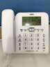 得力（deli） 來(lái)電大屏顯示辦公家用固定電話(huà)機 免提功能 固定電話(huà) 溫度顯示萬(wàn)年歷（白色）790 曬單實(shí)拍圖