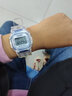 聖猴時(shí)（SHHORS）透明方塊數字學(xué)生手表七夕節禮物送男友送女友 大版 透銀小版718T 曬單實(shí)拍圖