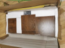 永诺 办公桌椅组合 老板桌经理桌现代简约书桌大班台大板桌办公室家具 白架+金橡木色（单桌） 升级板材 2.0米*0.8米 实拍图