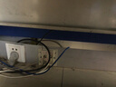 立維騰（LEVITON）開關(guān)大面板單開單控面板 一位單聯(lián)按鈕電燈開關(guān) 一開單控 單開單控 曬單實拍圖