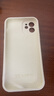 尚蘇 適用 蘋(píng)果12手機殼iPhone12保護套臻品液態(tài)硅膠軟殼鏡頭全包女男款防摔抗指紋純色簡(jiǎn)約外殼古董白 曬單實(shí)拍圖