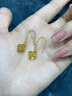 中國黃金（CHINA GOLD）交織四葉草黃金耳環(huán)女足金耳飾品七夕情人節(jié)禮物送女友老婆情人 交織四葉草耳環(huán) 曬單實拍圖