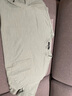 橫行道2024夏裝新款純色上衣服白色短袖T恤寬松女裝打底衫體恤半袖 豆綠 M 曬單實(shí)拍圖