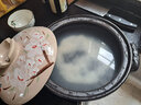 K-UNING 日本進口砂鍋萬古燒八重櫻土鍋煲仔飯鍋陶瓷火鍋 燉煮砂鍋煲湯鍋 八重櫻 9號鍋（5-6人適用） 3.4L 曬單實拍圖