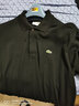 LACOSTE【王一博同款】法國鱷魚男裝時(shí)尚L.12.12經(jīng)典短袖Polo衫|L1212 031/黑色 XL 6 曬單實(shí)拍圖