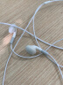 飚声（BIAOSHENG）加长线有线入耳塞式音乐耳机电脑手机平板3.5mm圆孔接口通用带麦圆头平头塞主播直播使用 2米-通用2米版(无麦克风) 有线耳机 实拍图