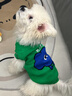 MIKI PAD狗狗衣服春秋條紋針織背心貓咪衣服寵物小型犬透氣比熊泰迪雪納瑞 萌趣云朵毛衣 L 胸圍43cm(參考體重10-15斤) 曬單實(shí)拍圖
