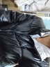 品彩秋冬亮面棉服女短款立領(lǐng)拉鏈外套 P128M1047 曬單實(shí)拍圖