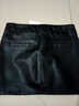木榮小皮裙女春秋2025新款高腰顯瘦a字包臀裙百搭皮短裙一步半身裙冬 黑色 L(建議102-112斤) 曬單實(shí)拍圖