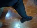 海澜之家HLA皮鞋男士商务休闲系带正装德比鞋子男HAAPXM4AA90279 增高38 实拍图