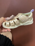 戴維貝拉（DAVE＆BELLA）夏季兒童涼鞋嬰兒女寶寶洋氣關(guān)鍵鞋小童機(jī)能步前鞋女子 米白 23（鞋內(nèi)長15.0cm） 曬單實(shí)拍圖