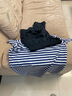 尤薩?；晟滥畜w能服訓(xùn)練服短袖套裝夏季速干短褲運(yùn)動(dòng)服條紋圓領(lǐng)t恤男 ?；晏籽b【上衣+短褲】 175/100 曬單實(shí)拍圖