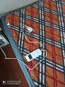 南极人（NanJiren）电热毯（长2.0米宽1.8米）双人格纹舒馨绒自动断电褥子双控除螨 实拍图