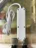 德力西(DELIXI)新国标插座 插线板/插排/排插/拖线板/插板/接线板 4位总控 1.8米 K2X2Z 实拍图