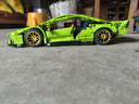 渥馳蘭博基尼跑車(chē)樂(lè )積木成人高難度巨大型拼裝男孩玩具生日禮物七夕節 蘭博基尼-綠?！具b控版+燈】 曬單實(shí)拍圖