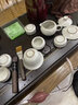 祥業(yè)哥窯功夫茶具整套裝家用辦公室現(xiàn)代簡(jiǎn)約輕奢中式陶瓷泡茶壺茶杯 哥窯一壺二杯+竹制山外山茶盤-小 曬單實(shí)拍圖