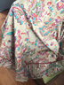 陽(yáng)春小鎮(zhèn) 桌布中式餐桌布長(zhǎng)方形家用茶幾布豪華方桌布臺(tái)布藝棉布書桌墊 佩斯利-春意唐彩 150*220cm 曬單實(shí)拍圖