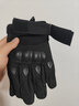 杉沓 黑鷹全指戰術(shù)手套男戶(hù)外防護運動(dòng)訓練防滑耐磨軍迷騎行手套運動(dòng)登山健身摩托車(chē)手套 裂紋全指款 黑色 XL（適合稍大手型） 曬單實(shí)拍圖